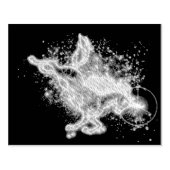 Neon Unicorn Rubberstempel (Afrduk)