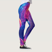 Neon Universe: Dripping Starlight Leggings (Rechts)
