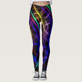 Neon-verbindingen Leggings