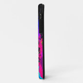 Neon Verfstippen Case-Mate iPhone Case (Achterkant/links)