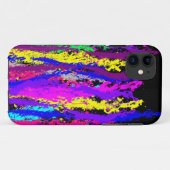 Neon Verfstippen Case-Mate iPhone Case (Achterkant (horizontaal))