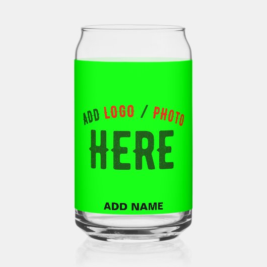 NEON VERT MODERNE ET ÉLÉGANT MARQUE VÉRIFIÉE (Recto)