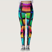Neon Vibe Radiance Leggings (Voorkant)