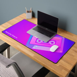 Neon violet Vaporwave esthétique 90s Nom personnal