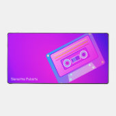 Neon violet Vaporwave esthétique 90s Nom personnal (Recto)