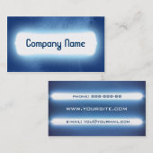 Neon Visitekaartje (Voorkant / Achterkant)