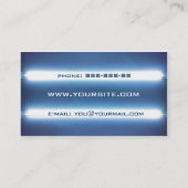 Neon Visitekaartje (Achterkant)