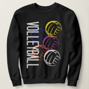 Neon Volleyballen Trui