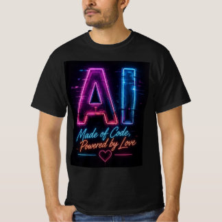 Neon Voltage - Heren Zwarte Tech T-shirt
