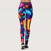 Neon Vortex Odyssey Leggings (Achterkant)
