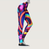 Neon Vortex Odyssey Leggings (Rechts)