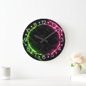Neon Wall Clock Grote Klok (Huis)