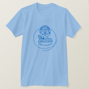 Neon Wasbeer DJ T-Shirt