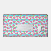 Neon Watermelon on sur Stripes Motif (Clavier et souris)