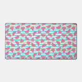 Neon Watermelon on sur Stripes Motif (Recto)