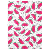 Neon Watermelon over het zaadpatroon Klembord (Achterkant)