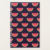 Neon Watermelon sur Motif violet (Devant)