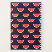 Neon Watermelon sur Motif violet (Dos)