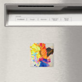 Neon waterverf magneet (Insitu (Vaatwasser))