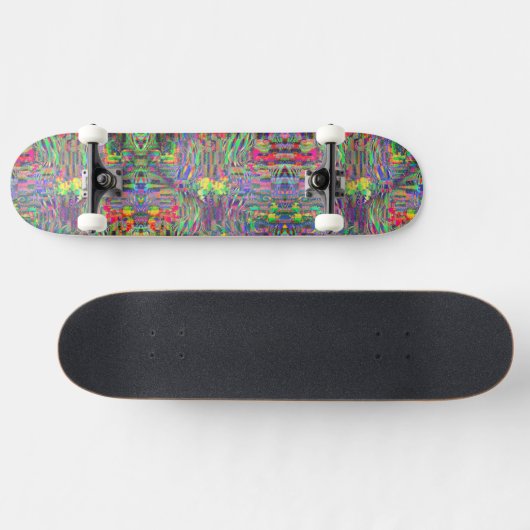 Neon Waves Skateboard (Horz)