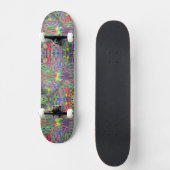 Neon Waves Skateboard (Recto)