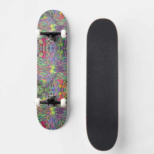 Neon Waves Skateboard (Recto)