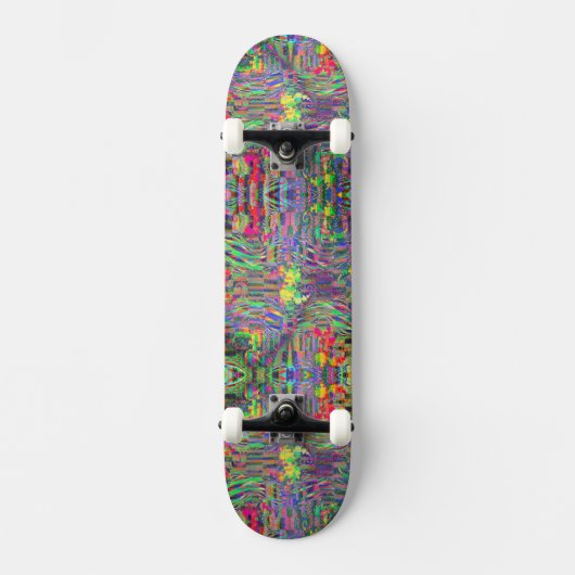 Neon Waves Skateboard (Recto)