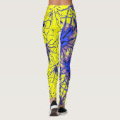 Neon Web Leggings (Achterkant)