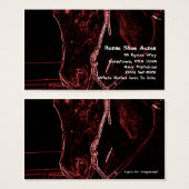 Neon Western Paard Visitekaartjes (Voorkant /achterkant)