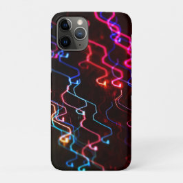 Neon Wiggle Wave iPhone 11 Pro Hoesje