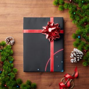 Neon Winter Streetwear Mood Kunstwerk Cadeaupapier