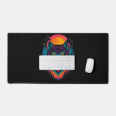 Neon Wolf Horizon Bureaumat (Keyboard & Muis)