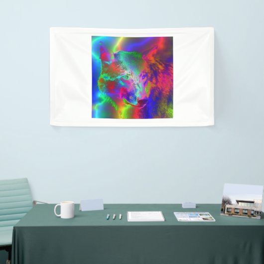 NEON wolf Spandoek (Beurs)