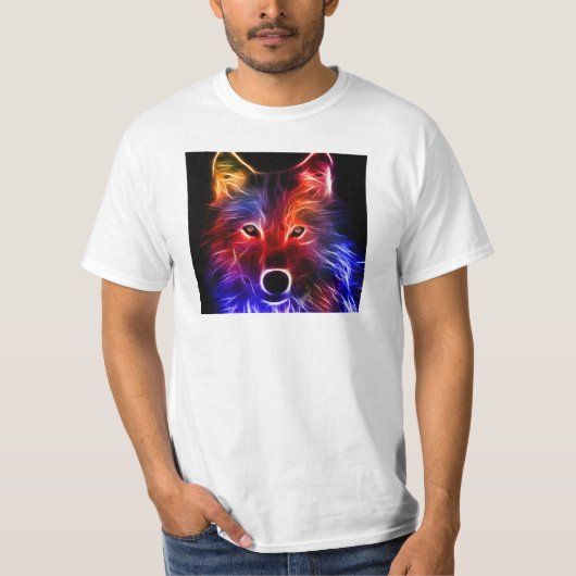 NEON WOLF T-SHIRT (Voorkant)