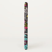 Neon World Icons Pattern Case-Mate iPhone Case (Achterkant / rechts)
