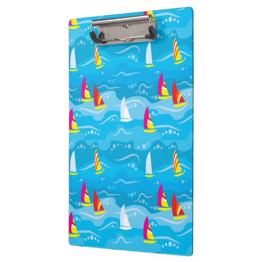 Neon Yacht Pattern Klembord (Links)