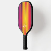 Neon Yellow Gradient Monogram Pickleball Paddle (Links)