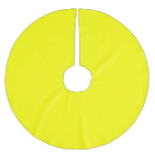 Neon yellow hex code FFFF01 Kerstboom Rok (Voorkant)