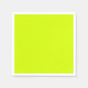Neon Yellow, High Visibility Chartreuse Servet