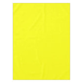 Neon Yellow Solid Color Tafelkleed (Voorkant)