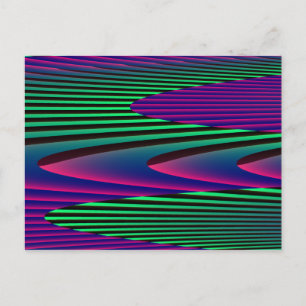 Neon Zeeen Briefkaart