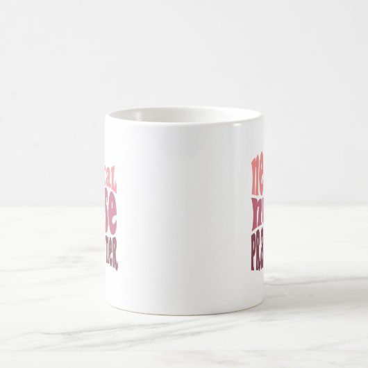 Neonatale verpleegkundige koffiemok (Center)