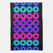 Neoncirkels Theedoek (Verticaal)