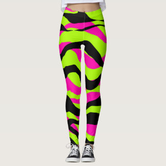 Neoncore Tricolor Dierenprint Zebra Leggings