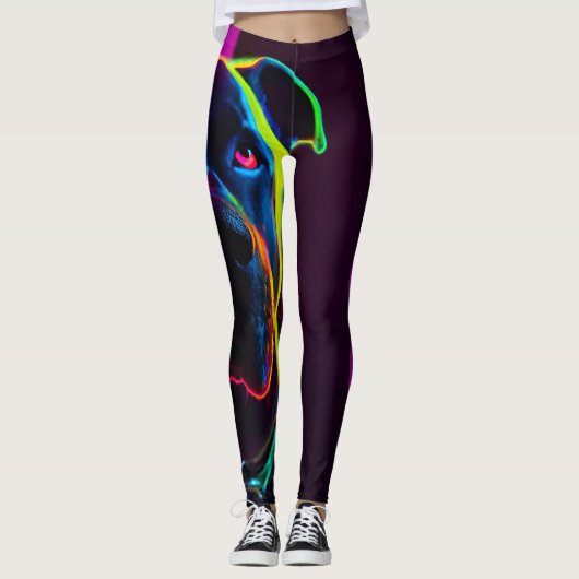 neondog leggings (Voorkant)