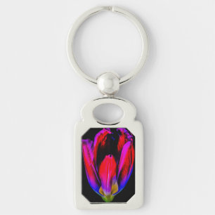neongloeitulp sleutelhanger