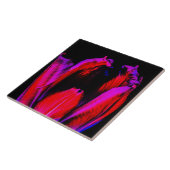 neongloeitulp tegeltje (Zijkant)