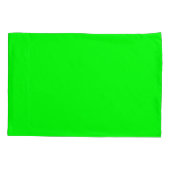 neongroen scherm, heldere, solide kleuren, koel kussensloop (Achterkant-Links)