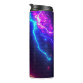 Neonlicht Thermosbeker (Geroteerd rechts)