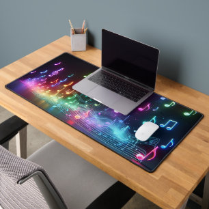 Neonmuzieknoten  bureaumat